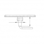 Feux à led gabarit 24 V avec Cable