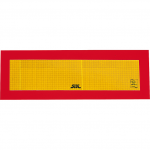 ECE70 TAFELN 57x20 Rouge / jaune 1 paire