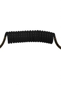 Serpentin pneumatique avec embour M16 NF PU  Noir