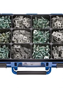 Assortiment de Vis de Carro avec plaquettes écrou cage