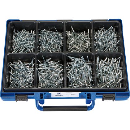 Assortiment rivets alu (800pcs) set complet