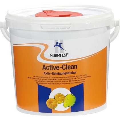 Sceau de lingettes actives jumbo 75 pcs sans traces