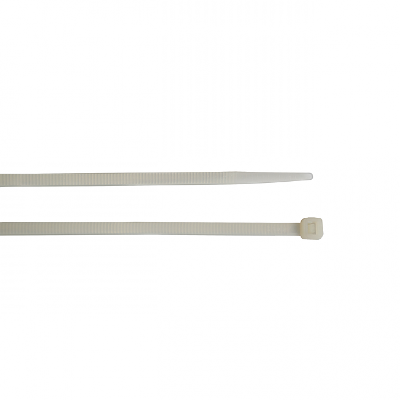 Collier att cable blanc 7.6 X 360 Uv resist