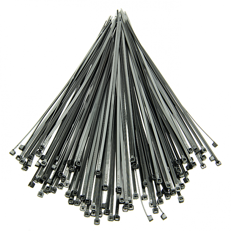 Collier att cable nylon noir  4,5X280 uv resistant