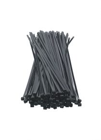 KABELBAND LOESBAR 4,8x300 SCHWARZ,UV