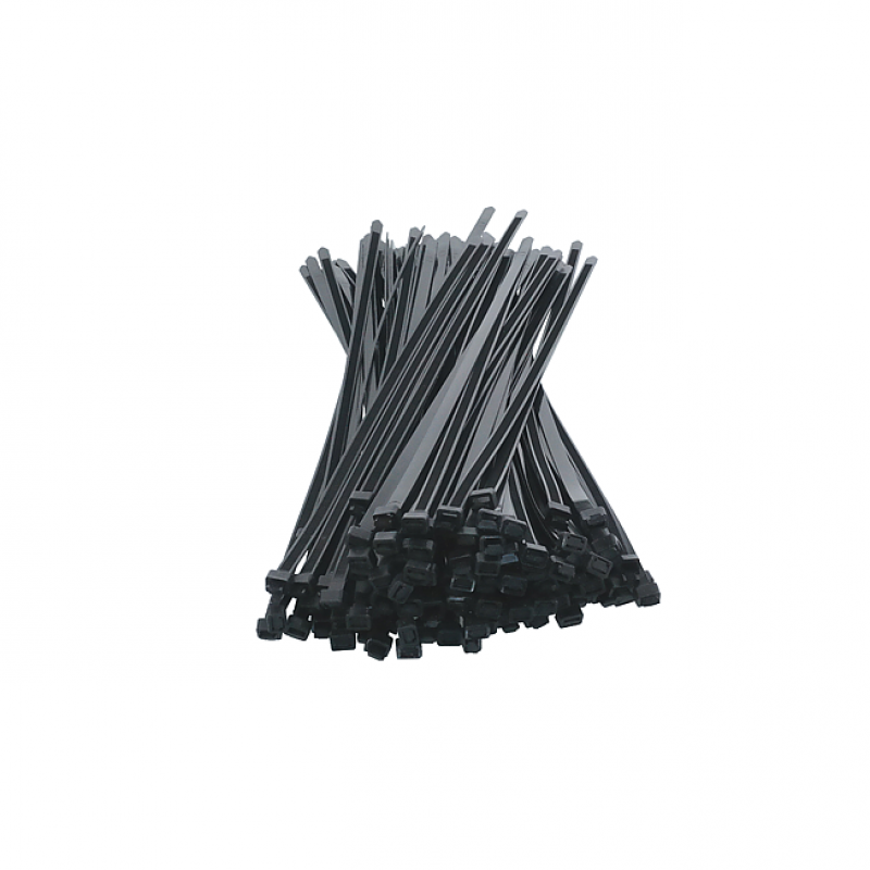 KABELBAND LÖSBAR 3,4x279 SCHWARZ UV