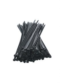 KABELBAND LOESBAR 7,6x370 SCHWARZ,UV