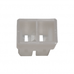 GEHAEUSE 2-FACH F-FLACHSTECKHUELS