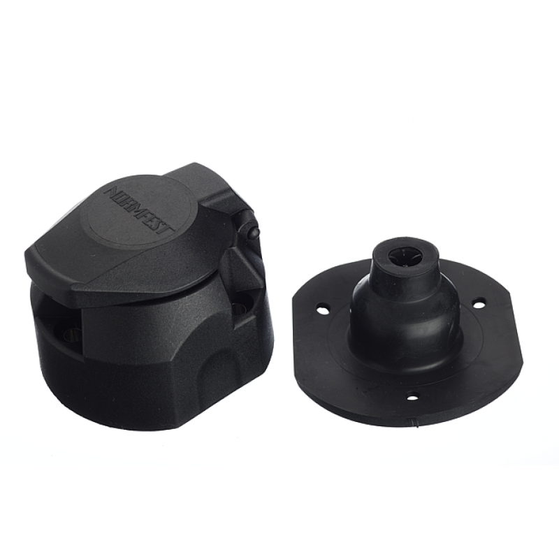 STECKDOSE  13-POLIG  12V  KUNSTSTOFF