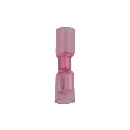 Cosse termo entierement isolé  Rouge avec colle