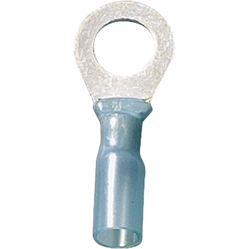 Oeuillet M8 Termo retractable bleu avec colle