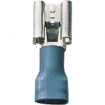 FLACHSTECKER  8,0MM  BLAU
