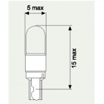 24V 1W KW2X4.6D WEISS