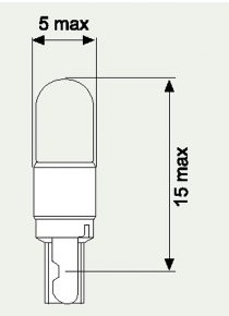 24V 1W KW2X4.6D WEISS