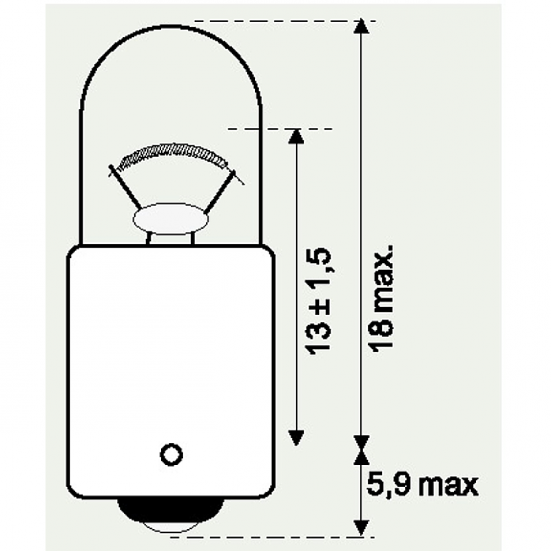 24V  2W STANDLICHT- UND ANZEIGELAMPE