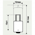 12V 20W HALOGEN MINI