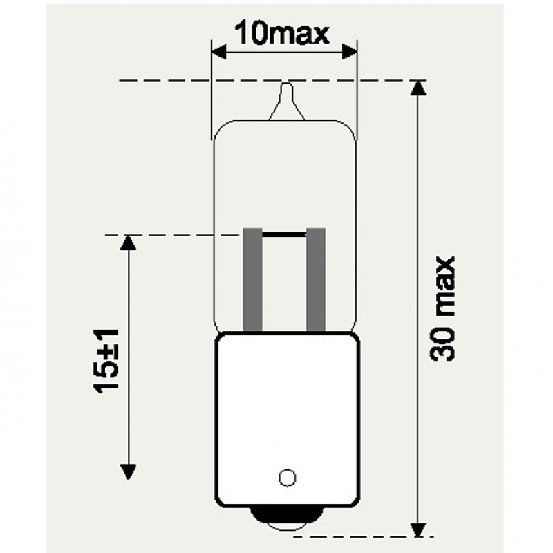 12V 20W HALOGEN MINI
