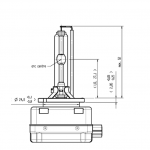 GASENTLADUNGSLAMPE D3S 35Watt