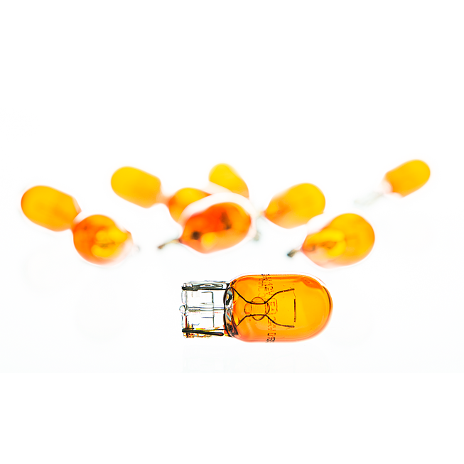 Normbel - 12v 21w culot verre couleur orange