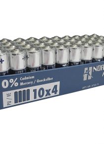 Piles Mignon AA 2700 mAh sans Cadmium
