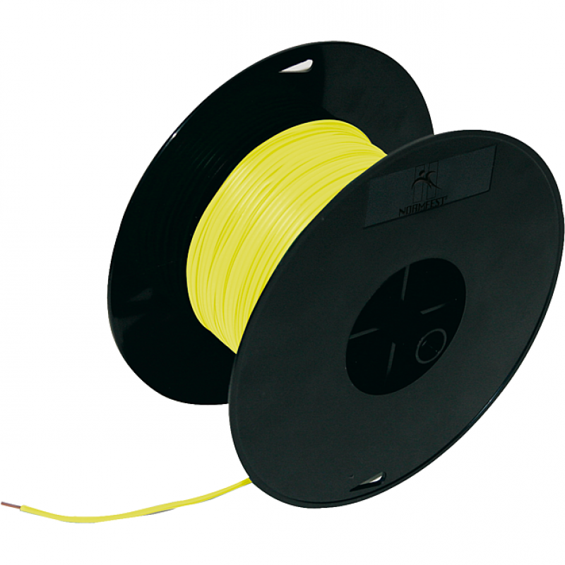 FLK-KABEL SPULE 1OO M 1,O GELB