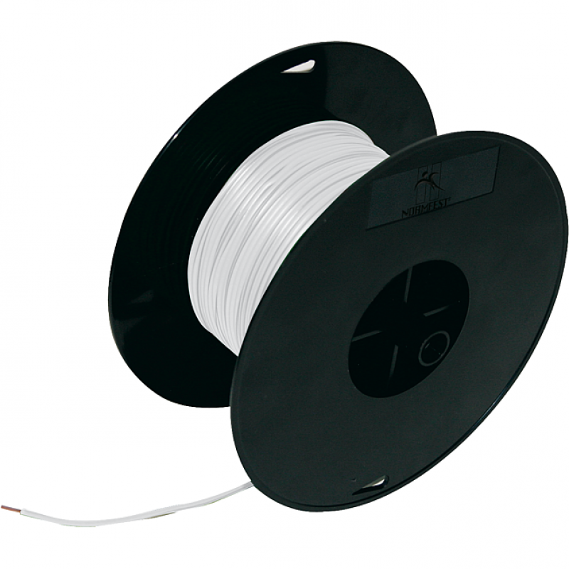 FLK-KABEL SPULE 1OO M 1,5 WEISS