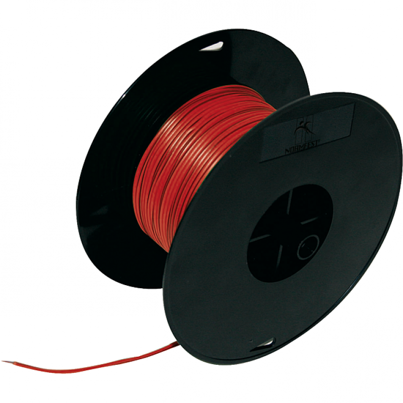 FLK-KABEL SPULE 50M 1,5 SCHWARZ/ROT