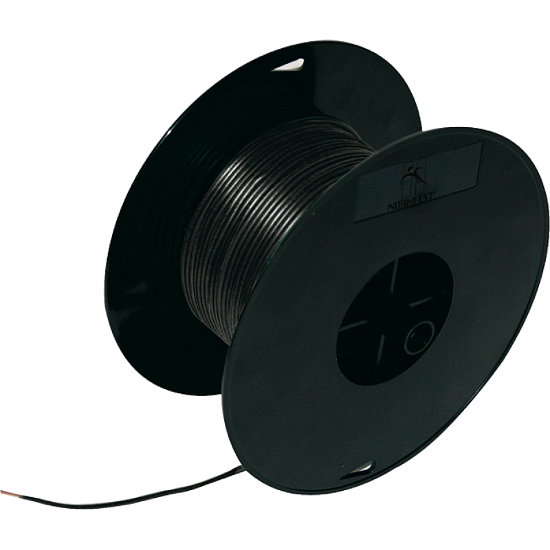 Bobine de câble FLK 4,0 noir 50m