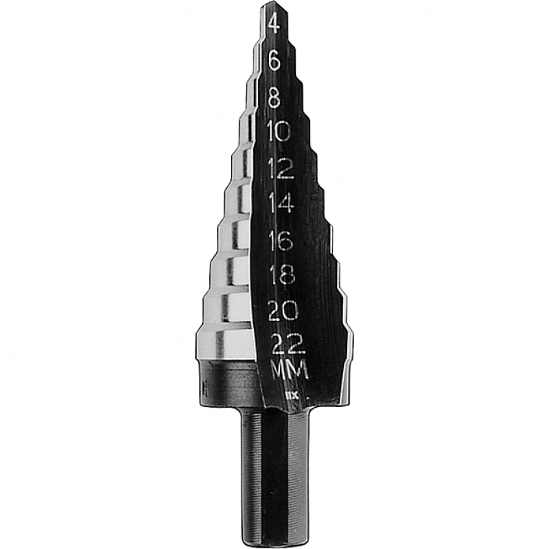 Fraise étagée HSS-EO 4-30  high resist