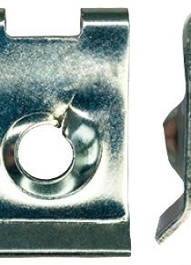 Clam carrosserie ecrou fer blanc filet 5,6mm