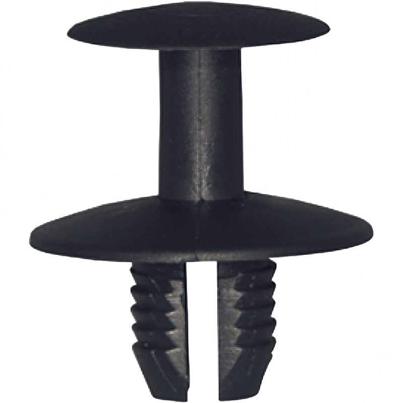 Rivet plast. noir clip Mercedes