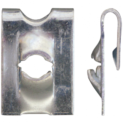 BLECHMUTTER 4,2MM GELB VZ.