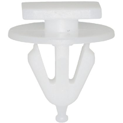 Clip revêtement plast. blanc
