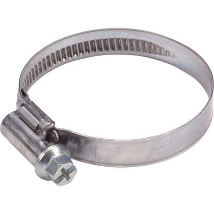 Collier de serrage avec bande inox  50- 70