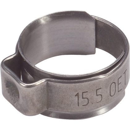 Collier à certir spécial avec bague int. anti-rouille 7,0 mm  100p