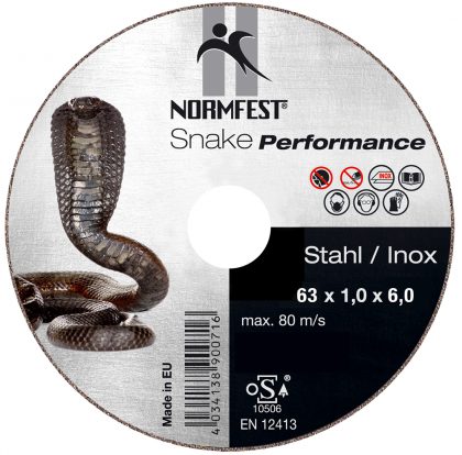 Snake Performance disque à couper fibre long-life 100 mm