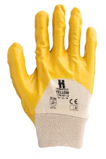 Gant Nitril de protection Jaune T8 V12