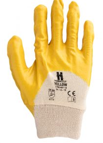 Gant Nitril de protection Jaune T10 V12