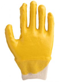 Gant Nitril de protection Jaune T10 V12