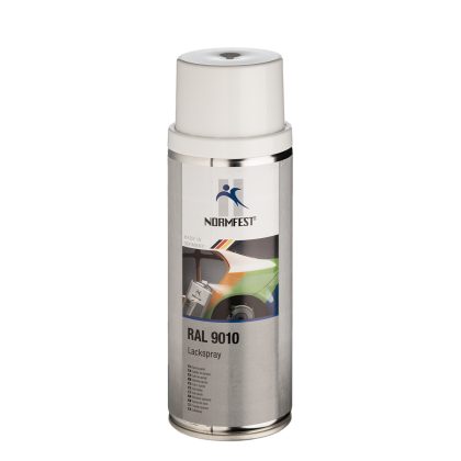 Spray de peinture blanc pur haute résistance ral  9010 Man cabine Man & Iveco IC 082