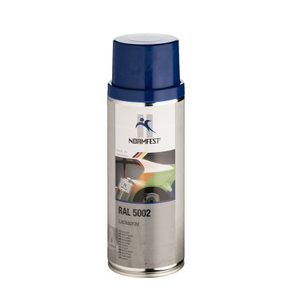 Spray de peinture ultra marine bleu haute résistance ral 5002