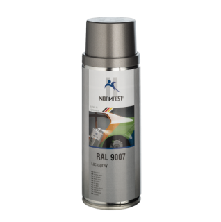 Spray de peinture Alumium gris haute résistance ral  9007