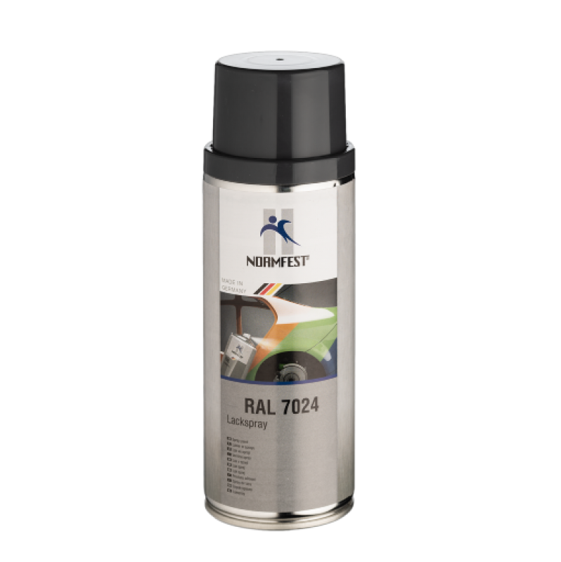 Spray de peinture gris graphite haute résistance ral 7024 Mercdes