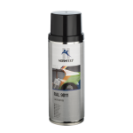 Spray de peinture noir graphite chassis Man haute résistance ral  9011