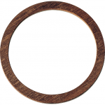Joint de bouchon de vidange en cuivre DIN 7603 A, massive 30 X 36 X 2 mm