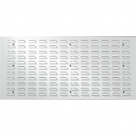 Plaque à encoche/porte bacs 1000x450mm peinte ral 7035