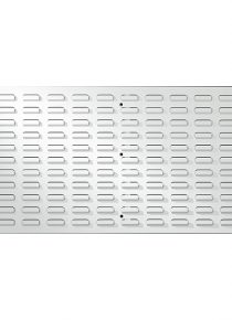 Plaque à encoche/porte bacs 1000x450mm peinte ral 7035