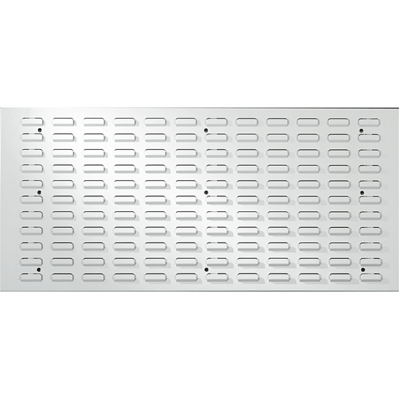 Plaque à encoche/porte bacs 1000x450mm peinte ral 7035