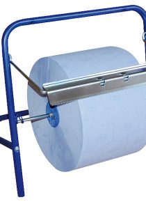 Dérouleur fixable pour papier Bleu