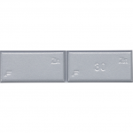 Zinc à coller spécial ZN 50G   H:3MM B:19MM